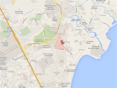 north signal taguig map
